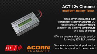 ACT 12v Chrome Intelligent Battery Tester [upl. by Judah]