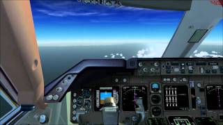 FSX HD  Pmdg Boeing 747400  Complete flight from London Heathrow to Paris Orly [upl. by Shugart292]