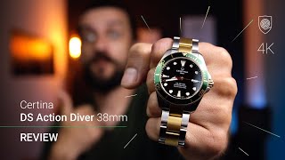 The SMARTEST diver watch of 2021 Certina DS Action Diver 38 mm Review [upl. by Lawley]