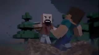 Minecraft notch vs herobrine [upl. by Eltsirc]