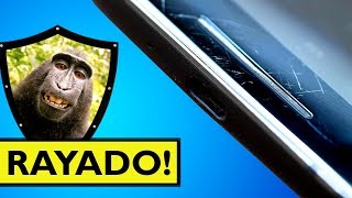 NO eres tú el GORILLA GLASS es una 💩 PANTALLA RAYADA [upl. by Elleirua]