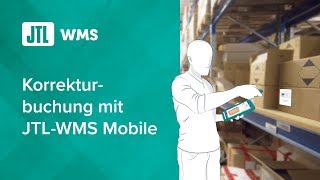 JTLWMS Korrekturbuchungen mit JTLWMS Mobile [upl. by Campagna]