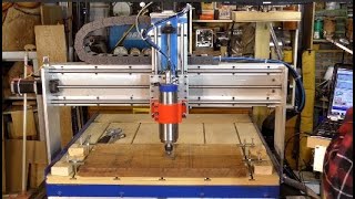 CNC Router Milling large rough cut timber to make a table plus jointing [upl. by Eugine]