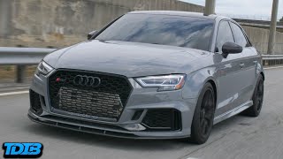 800HP Audi RS3 Review A GTRs Worst Nightmare [upl. by Niriam]