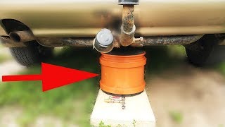 How to make a powerful air jack out of sewage muff [upl. by Gimble353]