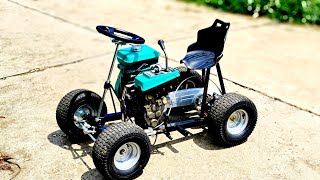 Build A Mini 120cc Go Kart At Home [upl. by Etteroma57]