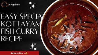 Kottayam Style Fish Curry  Kottayam meen curry  Sushmi nair [upl. by Ahsilam]