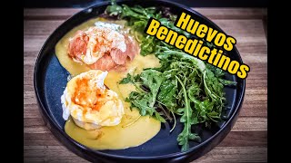 Huevos Benedictinos Un DESAYUNO DIFERENTE I Rockstar Chef Luis [upl. by Erida]