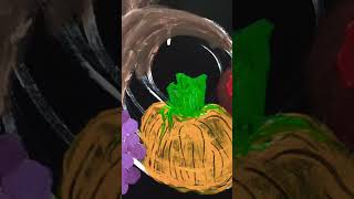 PaintingThanksgiving Cornucopia Full Paintingartworkartistart [upl. by Aihsik]