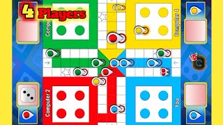 Ludo Game in 4 Players  Ludo King 4 Players  Ludo King Game  Ludo Gameplay  433 [upl. by Sherri]