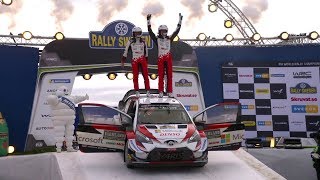 WRC 2019 Rd2 スウェーデン ハイライト動画  TOYOTA GAZOO Racing [upl. by Enelyad346]