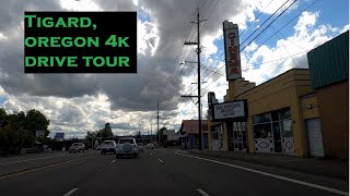 Tigard Oregon  4k Evening Driving Tour  217 hwy [upl. by Alokin904]