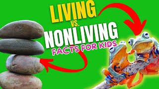 Living vs Nonliving Things Facts For Kids [upl. by Faustus]