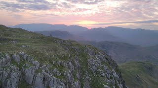 Easedale horseshoe Wild camping in the lakedistrict mountains [upl. by Ahsinam]