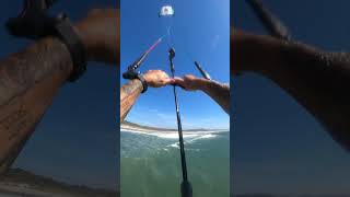 9m north orbit pro kite loop and jump over surfer kitesurfer kitesurfing kiteloop [upl. by Bruno]