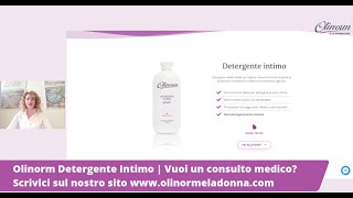 Olinorm Detergente Intimo Oleato  Scopri perchè è utile [upl. by Ciaphus]