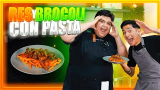 RES Y BROCOLI CON PASTA OctavioCuadras [upl. by Colver]