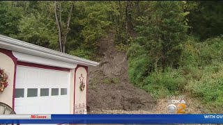 Glassport Residents Dealing With Persistent Landslide Problems [upl. by Eidnac]