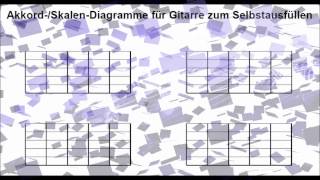 AkkordSkalenDiagramme zum Selbstausfüllen kostenlos downloaden [upl. by Dnalyr]