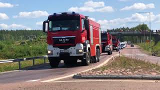 Firefighters from Poland in Sweden Part 12 [upl. by Orag]