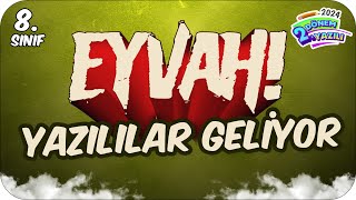 2Dönem 2Yazılılar Geliyor❗ 8Sınıfın Son Yazılılarına Girmeden İzle ✍🏻 [upl. by Eissirhc]