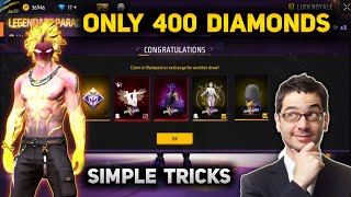 Freefire New Legendary Paradox Event Simple Tricks ff new Evo Bundle Event Tamilff new event today [upl. by Divaj973]