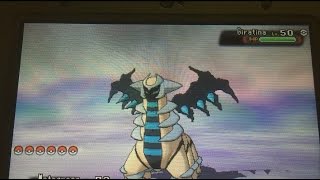 ORAS Shiny Giratina  Pokemon Omega Ruby amp Alpha Sapphire [upl. by Htilil548]