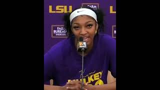 Angel Reese shared that LSU alum Shaquille O’Neal supported her during her absence shorts [upl. by Euqinor]