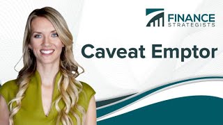 Caveat Emptor Definition  Learn With Finance Strategists [upl. by Burger417]