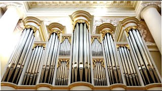 HÄNDEL  Hornpipe from Water Music Konstantin Volostnov organ [upl. by Fedirko]