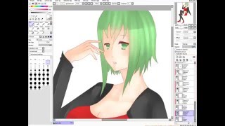 Sai Mouse SpeedpainSexy gumi megpoidVocaloid [upl. by Weld805]