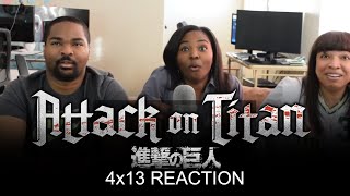 Attack on Titan 4x13 Children of the Forest  GROUP REACTION [upl. by Clementis346]