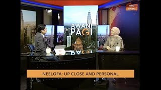 AWANI Pagi Neelofa  Up Close And Personal [upl. by Dnivra]