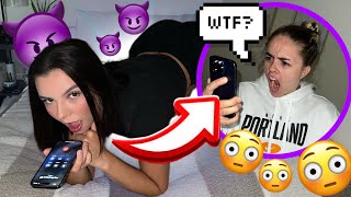 MOANING OVER THE PHONE PRANK ON GIRLFRIEND she flips [upl. by Eaton]