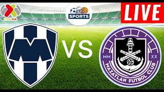 Monterrey vs Mazatlan Fc Live Score  Liga Mx 2024  Transmisión del partido completo [upl. by Nylirahs]