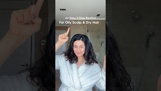 2 Step Haircare Routine for an Oily Scalp and Dry Hair [upl. by Lednar]