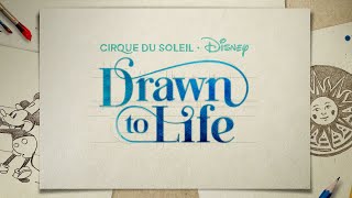 Drawn to Life by Cirque du Soleil at Walt Disney World  Teaser [upl. by Akaenahs]