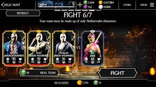 SHAO KAHN RELIC HUNT 2ND FUSION All BossesTest Ur Mights Gameplay Review  update 115 Mkx iOS [upl. by Ilatfen916]