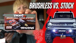 BEST Traxxas TRX4M upgrade  BRUSHLESS POWER SYSTEM REVIEW [upl. by Breech332]