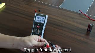 Operating demo KMDM01D Multimeter [upl. by Armin]