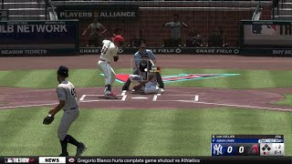 Is this the nastiest pitch in mlb show 24 100mph sinker [upl. by Aihsad]