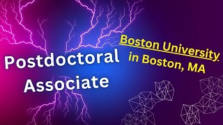 Postdoctoral Associate School Of Medicine Virology Immunology amp Microbiology Boston University [upl. by Foy700]