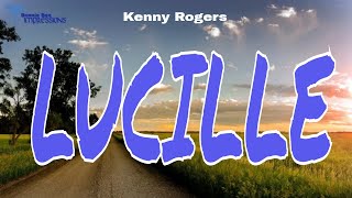 Kenny Rogers  Lucille Video Lyrics [upl. by Lemej]