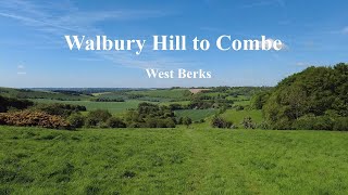 Relaxing Walk Walbury Hill to Combe Village West Berkshire  4k English Countryside Sunny Day May [upl. by Bobbye412]