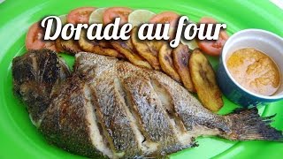 Dorade au four aux épices africaines [upl. by Ymia]