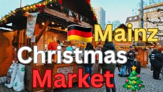 I wenn to the Mainz Christmas market 🎄🇩🇪 [upl. by Carilla]