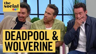 Ryan Reynolds Hugh Jackman Get The SHOCK Of Their Lives  The Social [upl. by Enilec112]