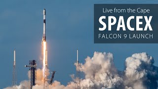 Watch live SpaceX Falcon 9 rocket launches from Cape Canaveral carrying 23 Starlink satellites [upl. by Yniffit]