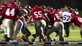 Whiteford at Clinton High School Football [upl. by Ahsram]