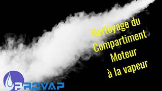 nettoyage moteur voiture à la vapeur [upl. by Ylloh]